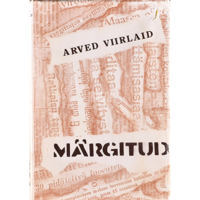 Arved Viirlaid. Märgitud