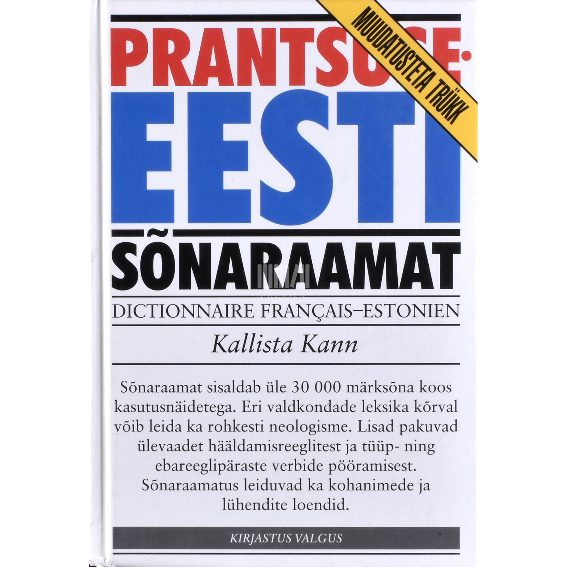 Prantsuse-eesti sõnaraamat