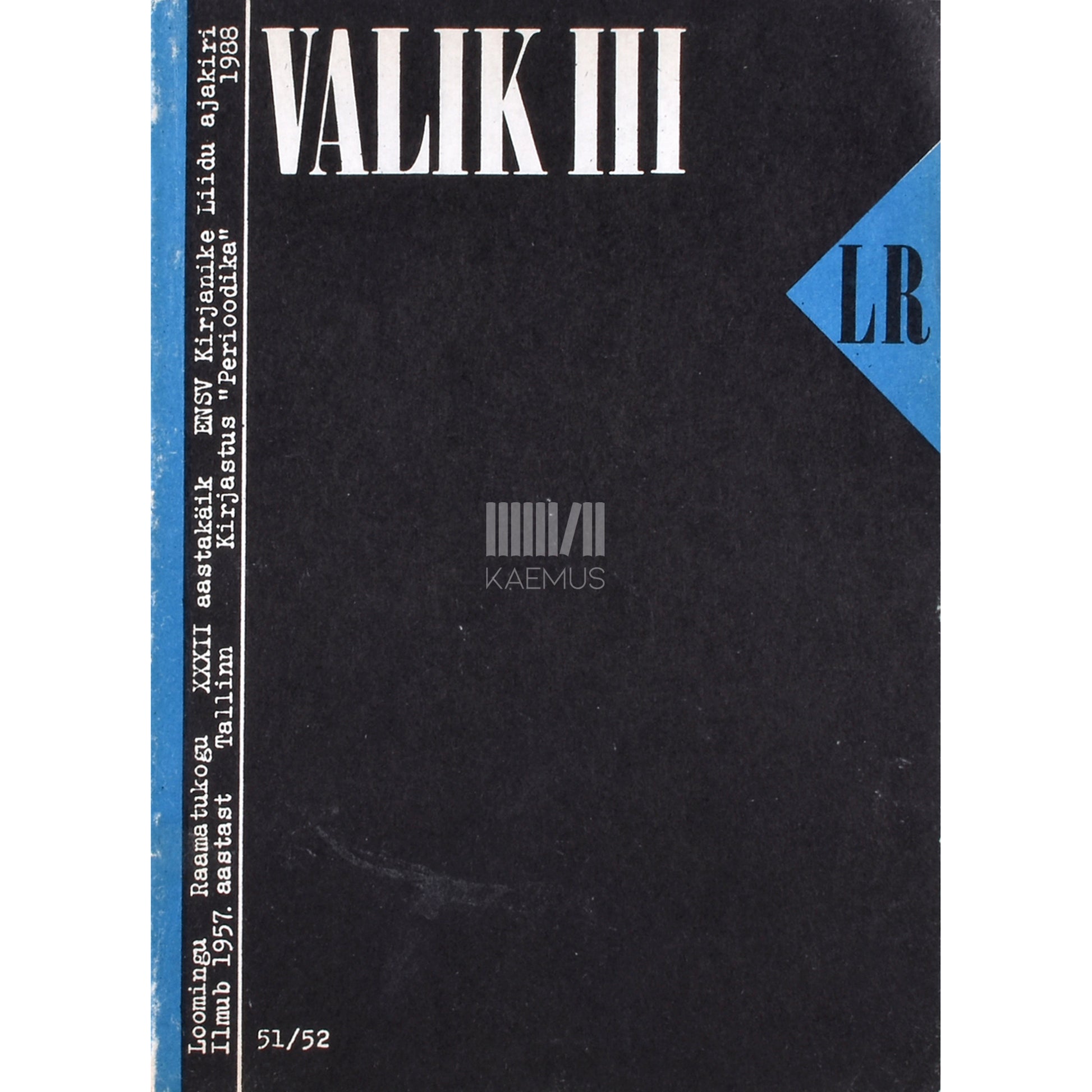 Valik. Esseid maailmakirjandusest 3. osa