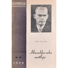 Veikko Huovinen Havukka-aho mõtleja
