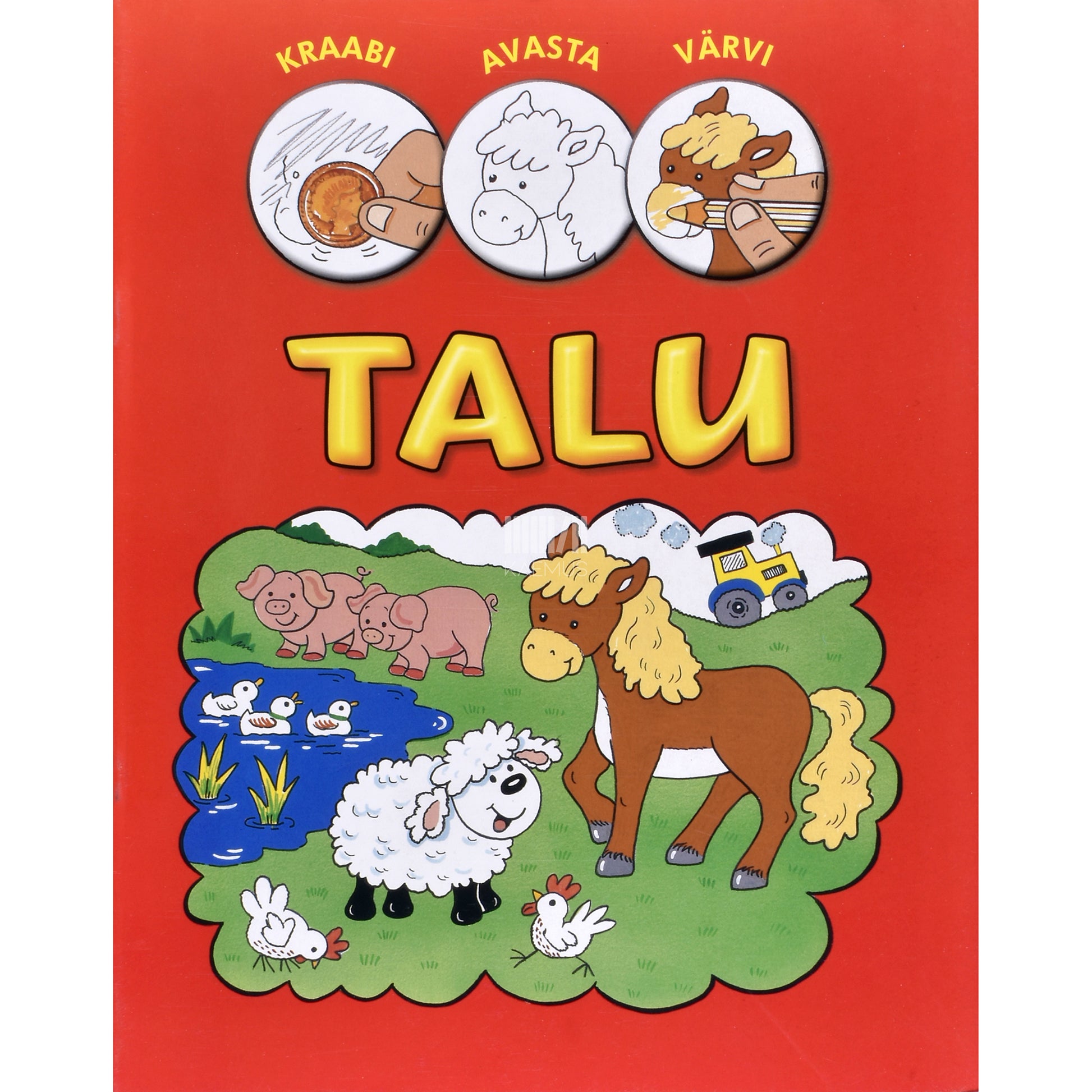 Talu. Kraabi, avasta, värvi