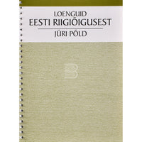 Jüri Põld Loenguid Eesti riigiõigusest