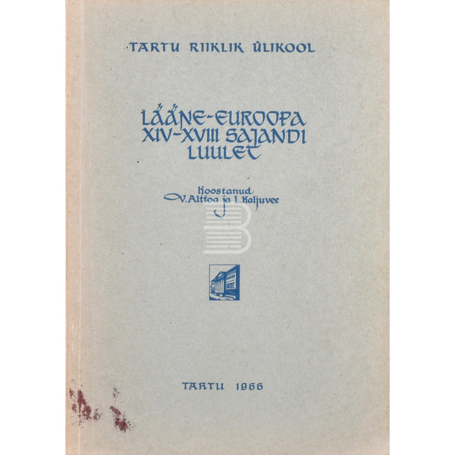 Lääne-Euroopa XIV-XVIII sajandi luulet