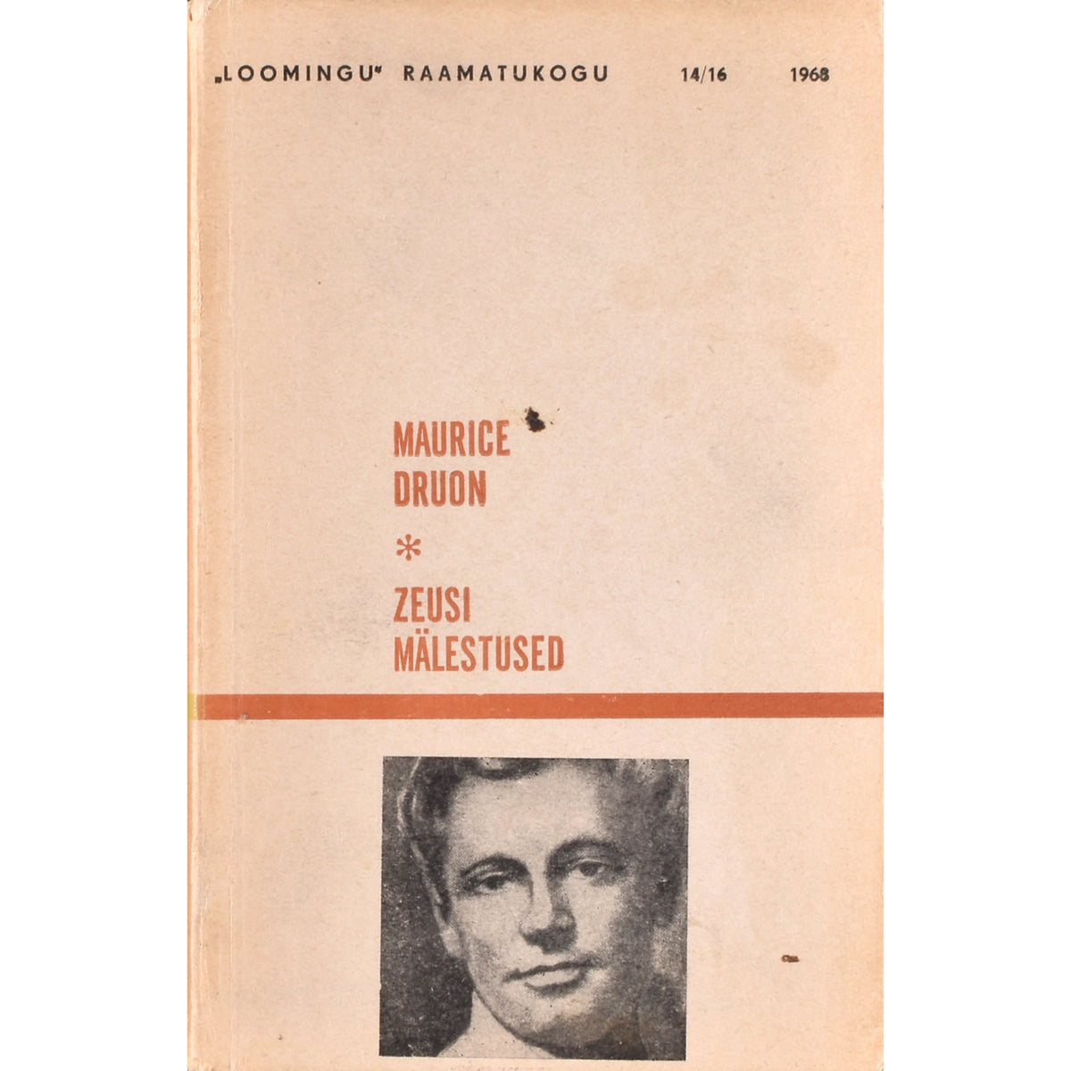 Maurice Druon. Zeusi mälestused