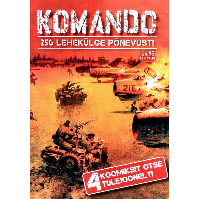 Ferg Handley - Komando. 4 koomiksit otse tulejoonelt